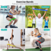 GOAT - Ultimate Resistance Loop Bands Set of 5: Activities