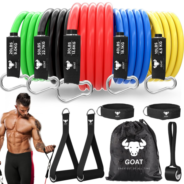 GOAT - Ultimate Resistance Tube Bands Set