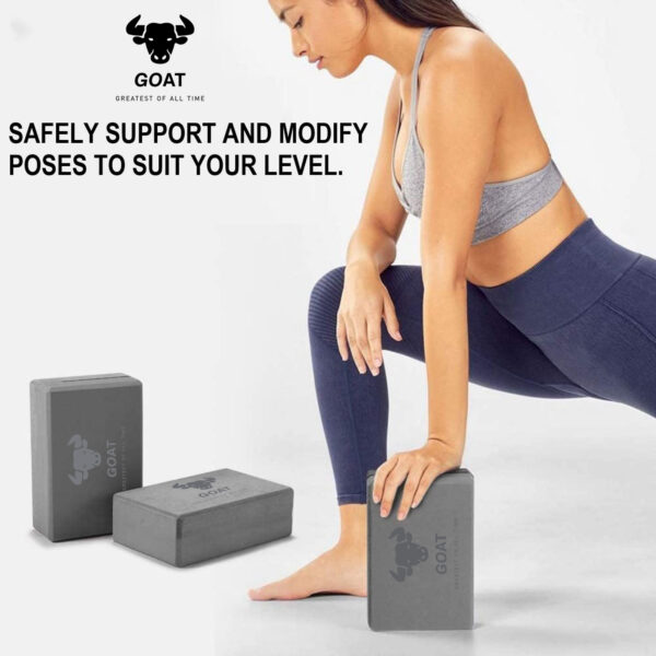 GOAT - Premium Yoga Blocks Duo: Use