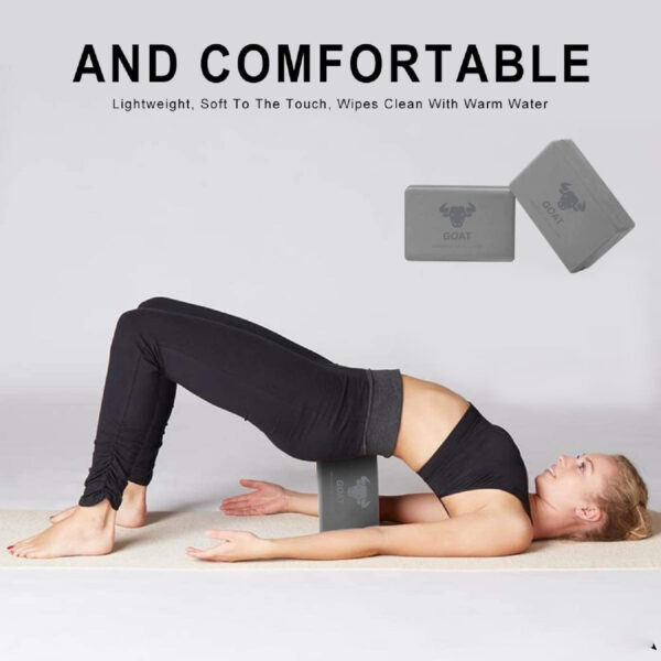 GOAT - Premium Yoga Blocks Duo: Comfort