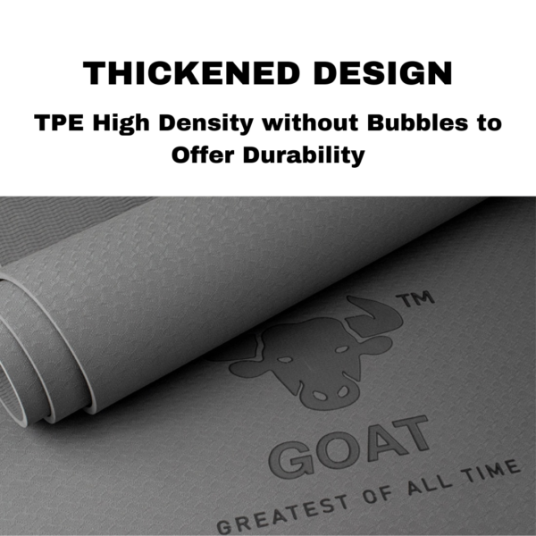 GOAT - ProFlex Eco-Friendly Yoga Mat: Design